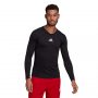 חולצת אימון אדידס לגברים Adidas Team Base - שחור