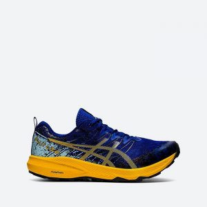 נעלי ריצה אסיקס לגברים Asics Fuji Lite 2 - כחול/צהוב