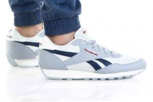 נעלי סניקרס ריבוק לגברים Reebok REWIND RUN - לבן/כחול