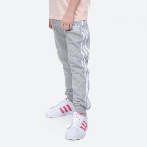 מכנסיים ארוכים אדידס לגברים Adidas Originals Originals 3-Stripes Pants - אפור