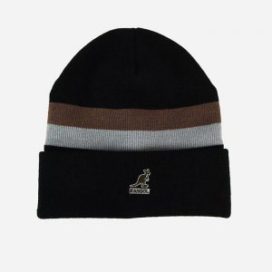 כובע קנגול לגברים Kangol Dual Stripe - שחור