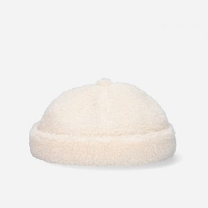 כובע קנגול לגברים Kangol Plush Watch Cap - לבן