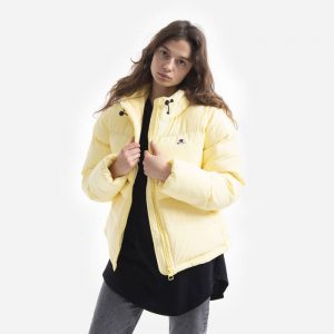 ג'קט ומעיל צ'מפיון לנשים Champion Hooded Jacket - צהוב