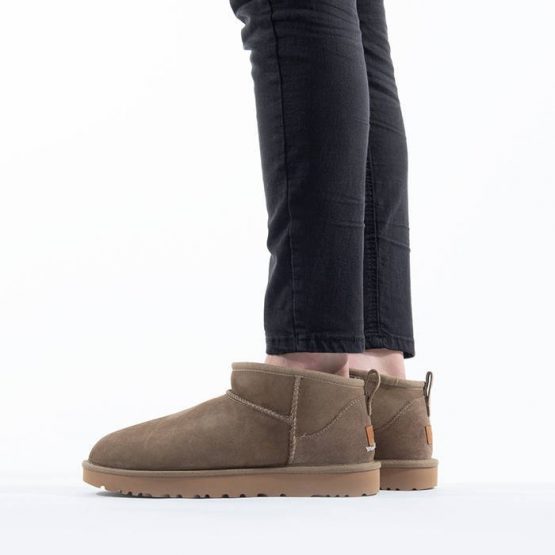 מגפי האג לנשים UGG Classic Ultra Mini - ירוק