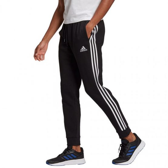 מכנסיים ארוכים אדידס לגברים Adidas Essentials Fleece - שחור