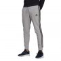 מכנסיים ארוכים אדידס לגברים Adidas Essentials Fleece - אפור