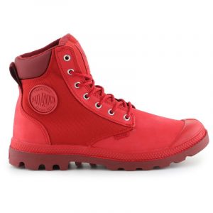 נעלי סניקרס פלדיום לגברים Palladium  Pampa Sport Cuff WPN - אדום