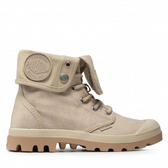מגפי פלדיום לנשים Palladium Pampa Baggy Wax - בז'