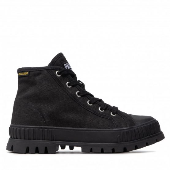 מגפי פלדיום לגברים Palladium Pallashock Mid OG - שחור
