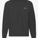 סווטשירט פרוט אוף דה לום לגברים Fruit Of The Loom Vintage Raglan - שחור