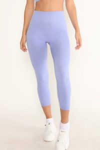 טייץ ג'וב לנשים JUV Fit Legging - סגול/כחול