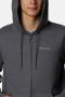 סווטשירט קולומביה לגברים Columbia LOGO FULL ZIP - אפור