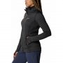 ג'קט ומעיל קולומביה לנשים Columbia PARK VIEW GRID FLEECE - שחור