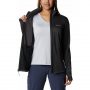 ג'קט ומעיל קולומביה לנשים Columbia PARK VIEW GRID FLEECE - שחור