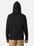 סווטשירט קולומביה לגברים Columbia LOGO FULL ZIP - שחור