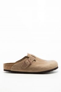 כפכפי בירקנשטוק לגברים Birkenstock Boston  - חום בהיר