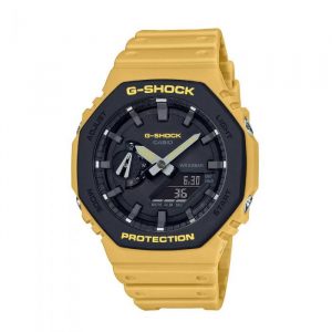 שעון קסיו ג'י-שוק לגברים G-SHOCK GA2110SU - צהוב