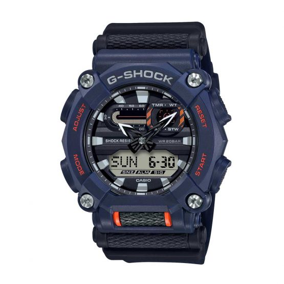 שעון קסיו ג'י-שוק לגברים G-SHOCK GA900 - כחול