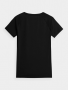 חולצת אימון פור אף לנשים 4F DRY-FIT RUNNING SHIRT - שחור