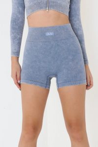 טייץ ג'וב לנשים JUV Flexy shorts - כחול ג'ינס