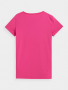 חולצת טי שירט פור אף לנשים 4F DRY-FIT REGULAR TRAINING SHIRT - ורוד