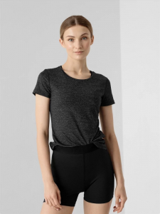 חולצת T פור אף לנשים 4F FUNCTIONAL T-SHIRT TSDF353 - אפור כהה