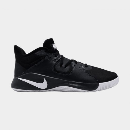 נעלי כדורסל נייק לגברים Nike Fly By Mid - שחור/לבן