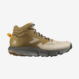 נעלי טיולים סלומון לגברים Salomon Predict Hike Mid Gtx - ירוק זית
