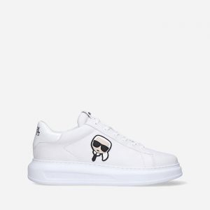 נעלי סניקרס קרל לגרפלד לגברים Karl Lagerfeld Ikonic 3D Lace - לבן מלא