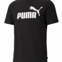 חולצת טי שירט פומה לגברים PUMA ESS LOGO - שחור