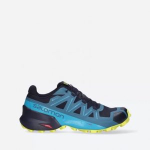 נעלי ריצת שטח סלומון לגברים Salomon Speedcross 5 Gtx - שחור/תכלת