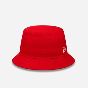 כובע ניו ארה לגברים New Era Essential Red Bucket Hat - אדום