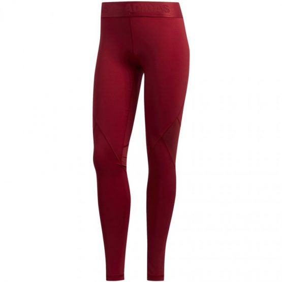 טייץ אדידס לנשים Adidas Alpha Skin Sport Tight LT - אדום