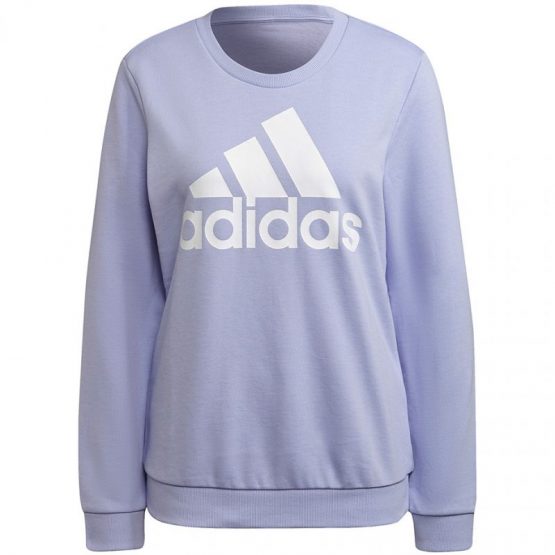 סווטשירט אדידס לנשים Adidas Essentials Relaxed - סגול