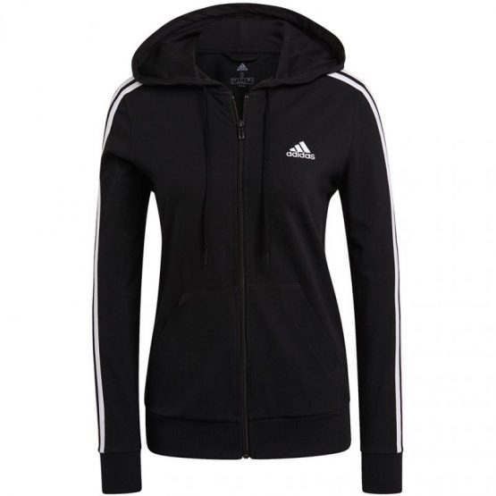 סווטשירט אדידס לנשים Adidas Essentials Single - שחור