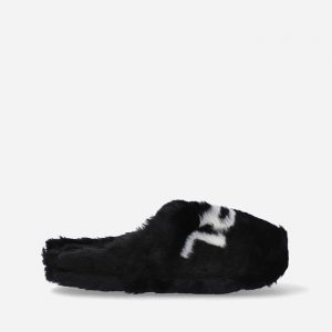 נעלי בית קרל לגרפלד לנשים Karl Lagerfeld Kasa Logo Slipper - שחור