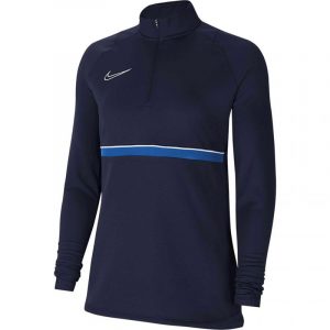 סווטשירט נייק לנשים Nike Dri-Fit Academy - כחול נייבי