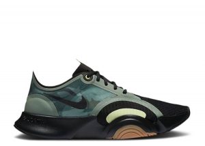 נעלי אימון נייק לגברים Nike SUPEREP GO - שחור/ירוק
