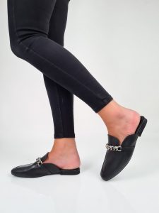 נעלי אלגנט בלאקוויט לנשים BlackWhite nelli - שחור