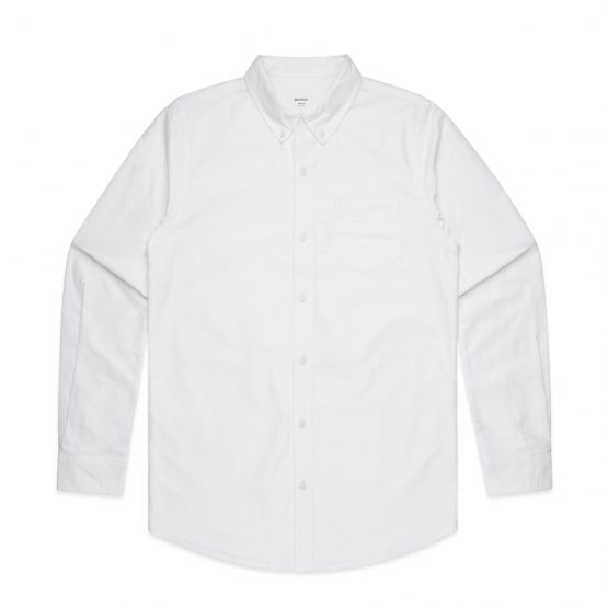 חולצה מכופתרת אס קולור לגברים As Colour oxford shirt - לבן