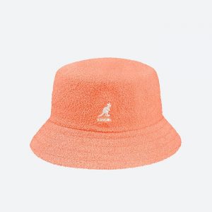 כובע קנגול לגברים Kangol BERMUDA BUCKET - כתום