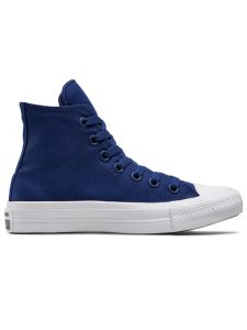 נעלי סניקרס קונברס לגברים Converse Chuck Taylor II Hi - כחול