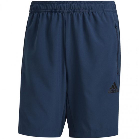מכנס ספורט אדידס לגברים Adidas Aeroready Designed 2 Move Woven - כחול נייבי