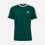 חולצת T אדידס לגברים Adidas Originals 3-Stripes - ירוק