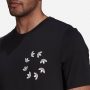 חולצת T אדידס לגברים Adidas Originals Adicolor Spinner - שחור