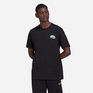 חולצת T אדידס לגברים Adidas Originals Adventure Packalot - שחור