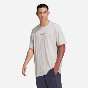 חולצת T אדידס לגברים Adidas Originals Edge Seam - לבן