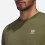 חולצת T אדידס לגברים Adidas Originals Essentials Trefoil Tee - ירוק