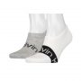 גרב קלווין קליין לגברים Calvin Klein  Footie High  2 pairs - לבן