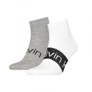 גרב קלווין קליין לגברים Calvin Klein  Sneaker 2 pairs - לבן